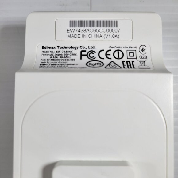 Edimax Smart AC750 Dual-Band‎ Wi-Fi Extender EW-7438AC - Picture 11 of 13